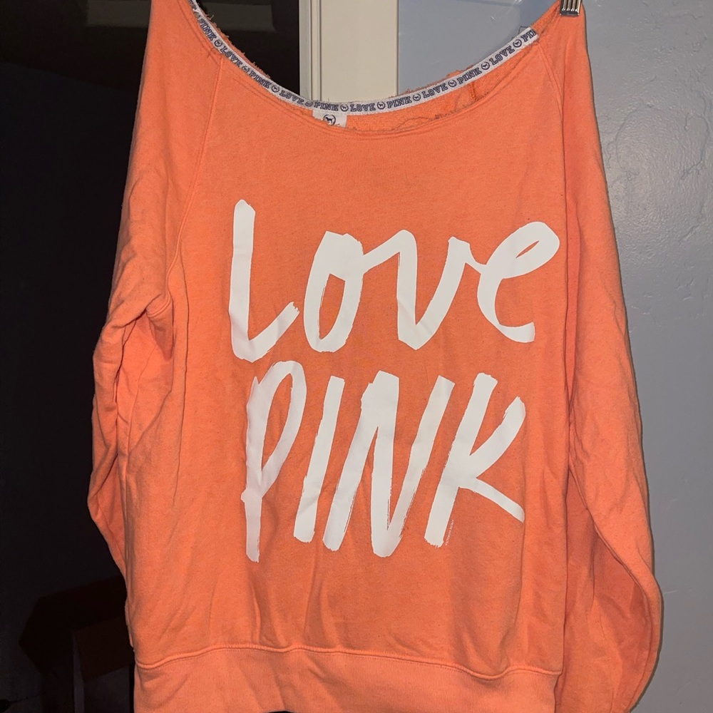 VS PINK Relaxed Fit Sweatshirt